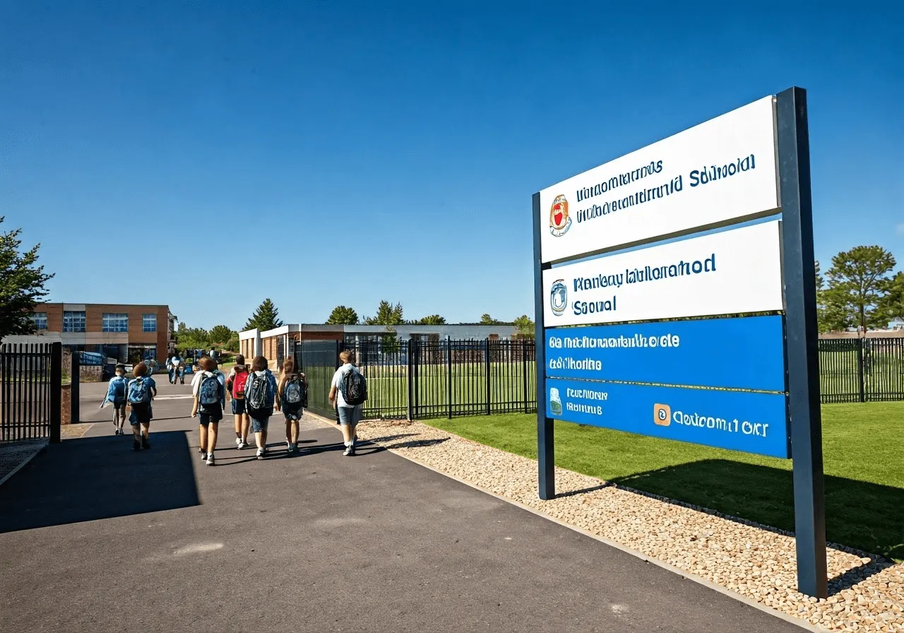 Boost School Identity with Custom Outdoor Signs