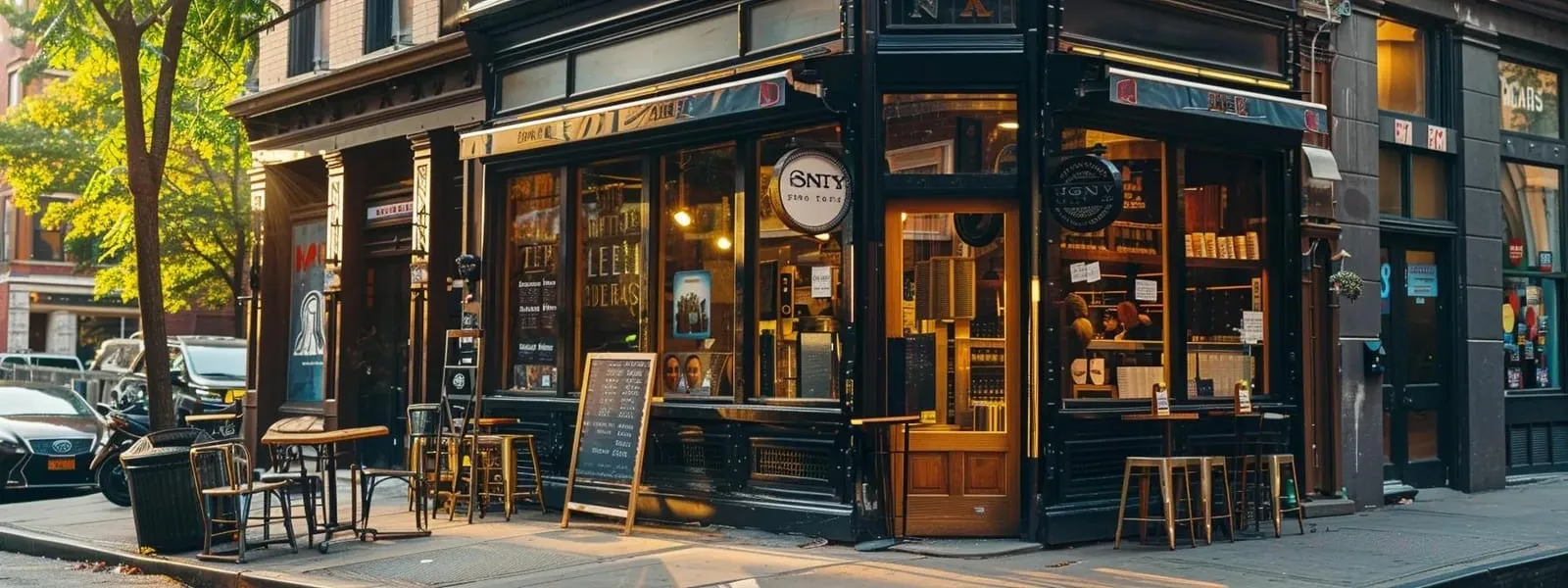 a vibrant urban storefront showcasing a freshly maintained, eye-catching sign that reflects the commitment to quality and brand consistency, set against a bustling city backdrop to emphasize the importance of effective signage maintenance in driving business success.