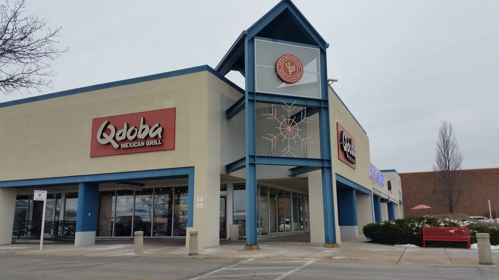Commercial sign installation project