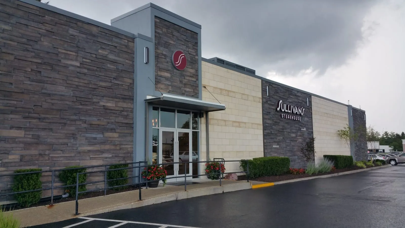Commercial sign installation project