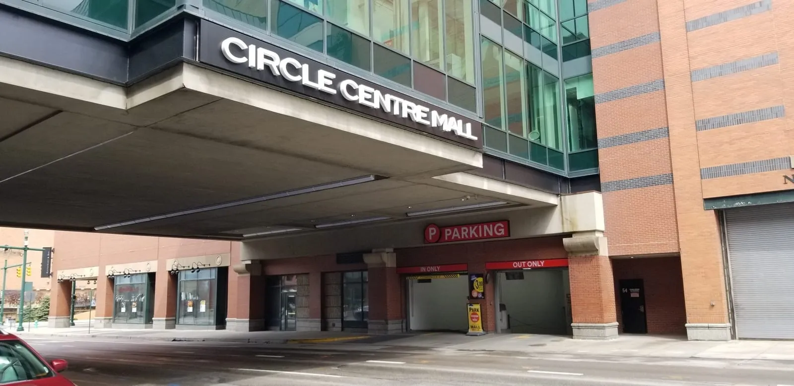 Commercial sign installation project