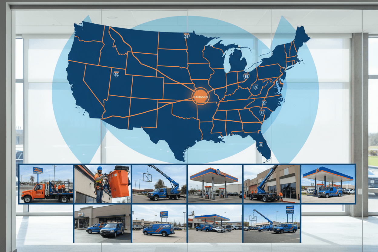 Multi-Location Sign Installation Coordination: Project Management Best Practices for Regional Rollouts