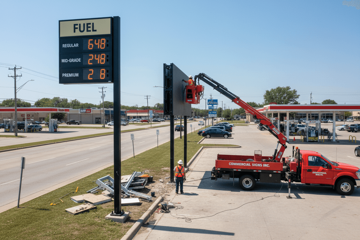 Monochrome vs. Full-Color LED Signs: When to Choose Each for Your Indianapolis Business
