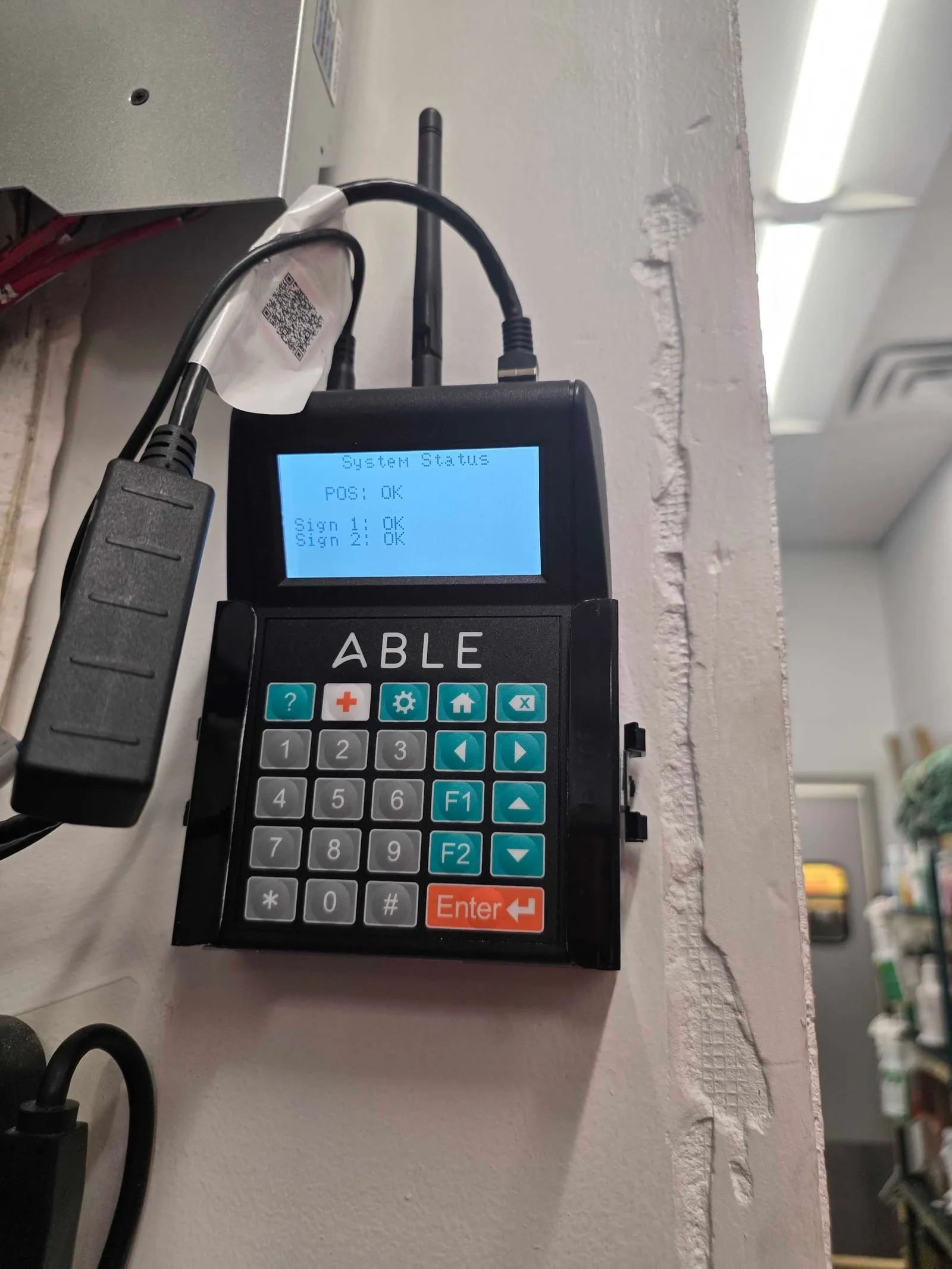 Circle K LED pricer service work in progress