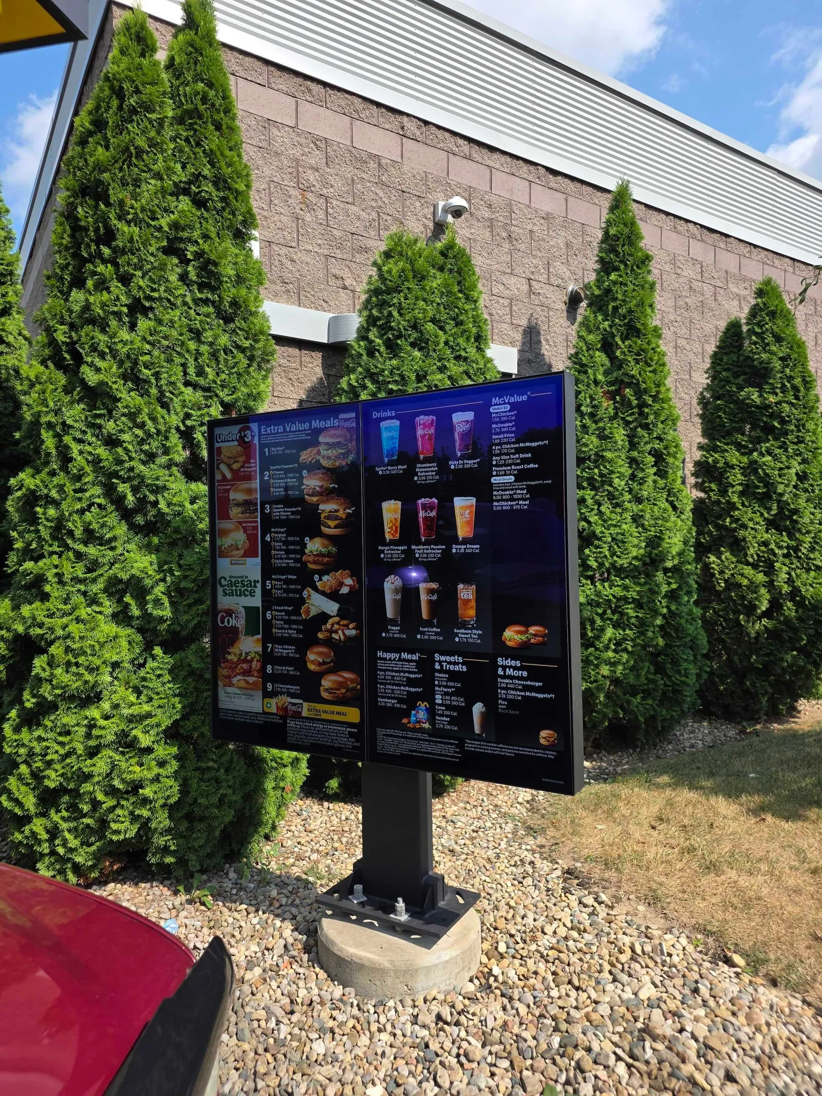 Completed McDonald's digital menu boards Mooresville