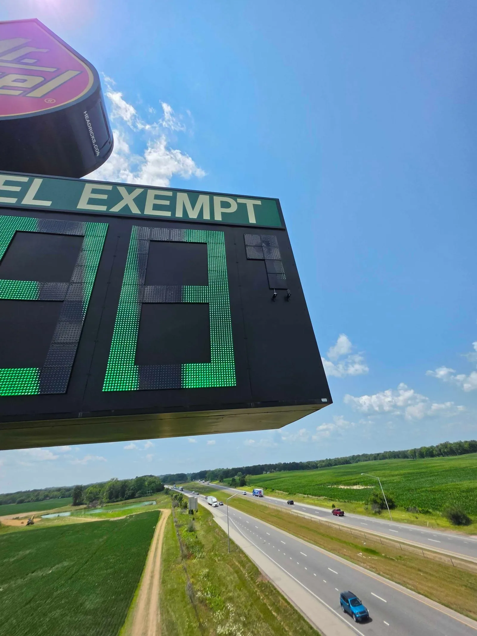 Mr Fuel high-rise pricer repair Spiceland Indiana